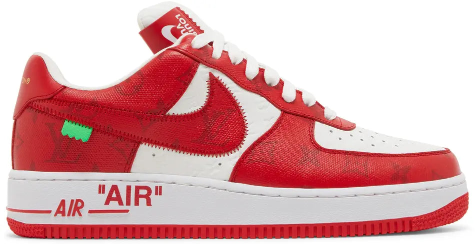 Louis Vuitton x Air Force 1 Low ‘White Comet Red’