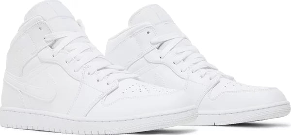 Air Jordan 1 Mid »Triple White»
